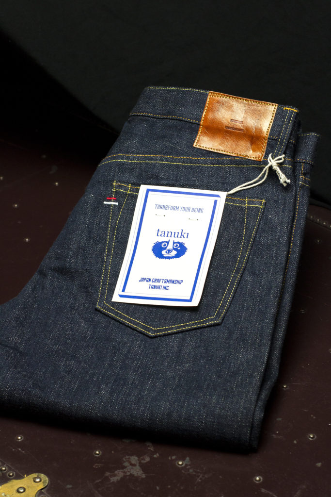 Organic Heavy Indigo Fabric  13.5oz Denim - Red Selvedge