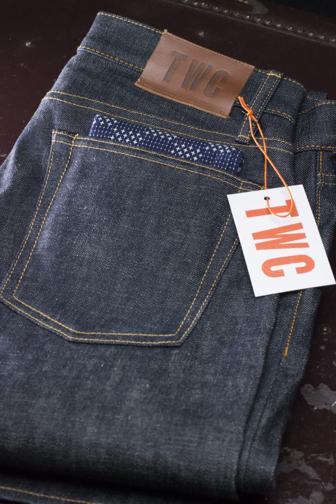 Organic Heavy Indigo Fabric  13.5oz Denim - Red Selvedge