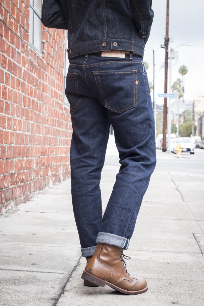 Slim Straight 14.75oz 'Redline' Japan Selvage Denim - Brave Star Selvage