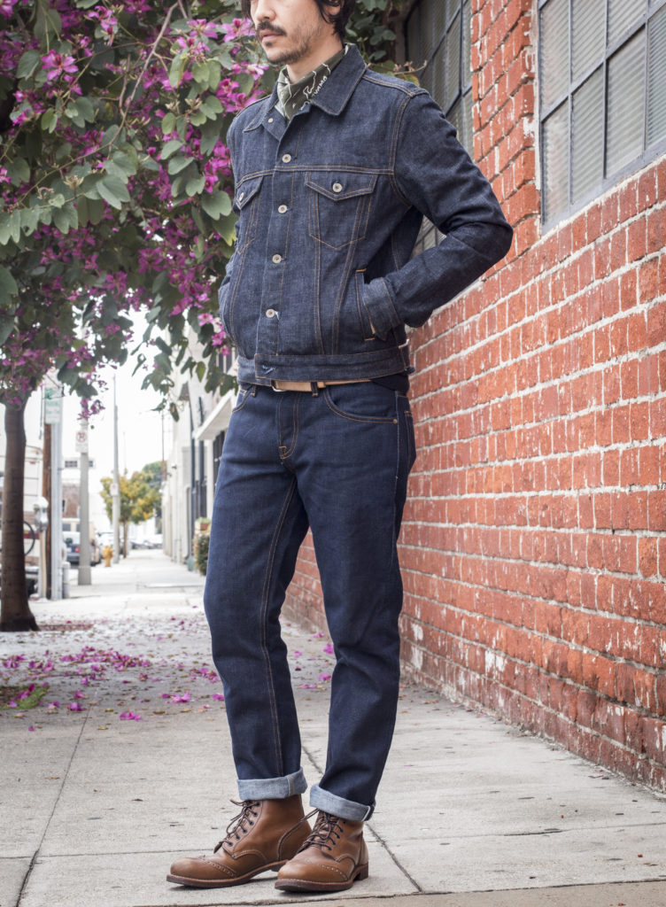 Brave Star Selvage Slim Straight 21.5 oz. (5 Months, 1 Wash