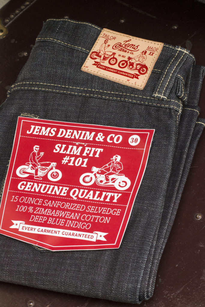 JEM'S DENIM – SLIM FIT #101 ZIMBABWE COTTON – The Denim Hound